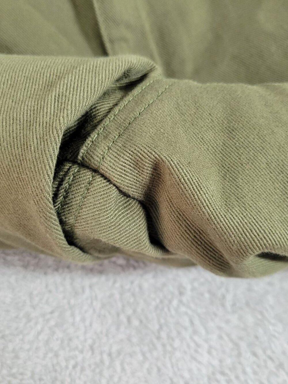 Jessica London Women's Green Straight Leg Jeans Size 34W High Rise Cotton SL180E - Picture 4 of 10